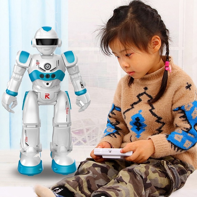 2020 Great Christmas Gift Robot RC Battery Operated Robot Toy Remote Control Robot Toy for Children