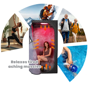 ZT Sauna à vapeur portable pliable, design moderne, pratique et facile à utiliser, pour spa à domicile - Product Image 3