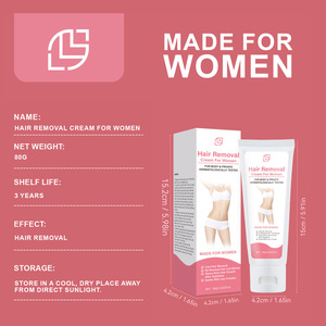 Productos Depilatorios Corporales al por Mayor, <span class=keywords><strong>Crema</strong></span> <span class=keywords><strong>Depilatoria</strong></span> Indolora para Zonas Íntimas, Axilas, Área del Bikini y Piernas, Suave para Mujeres - Product Image 4