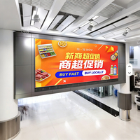 Écran LED vidéo mural P1.53 P1.86 P2 P2.5 pour affichage publicitaire intérieur, raccordement sans soudure, installation facile pour les magasins et les hôtels