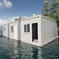 Casa Contenedor Prefabricada Desmontable de 40 pies con Paneles Sándwich Transpirables para Uso Modular en Hoteles y Villas Modernas con Garantía