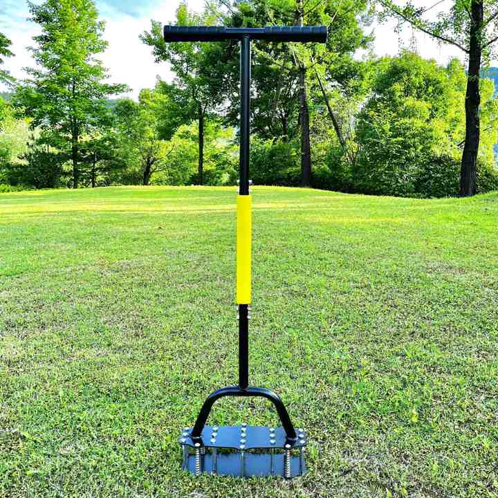 New Spring Soil AeratorSpike Lawn Picking Tool Non-Standard Support ...