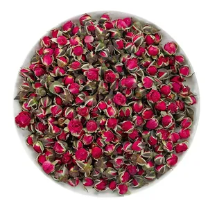 Huaou Großhandel von Herkunft Bauer Niedriger Preis Top Duftende Blume Tee Getrocknete Rosen trockene Rote Knospe Rose