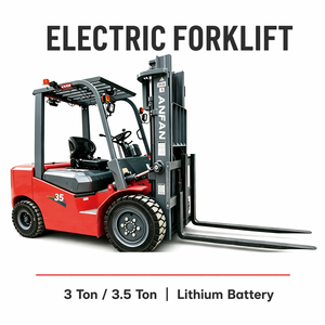 Chariot élévateur compact à batterie 3 tonnes 3000 kg Économie d'énergie Double moteur à courant alternatif Fabricant de matériel d'entrepôt - Product Image 1
