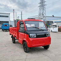 Mini-tricycle électrique à 4 portes entièrement fermé, cabine fermée, pour passagers, idéal pour les trajets quotidiens des aînés et des familles, et les courses.
