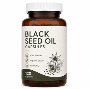 Nouvelles Capsules de Suppléments de Santé Bio pour Adultes : Mélange de Mousse de Mer, Miel, Huile d'Argan Extra Vierge Pressée à Froid et Huile de Nigelle pour la Digestion - Product Image 1