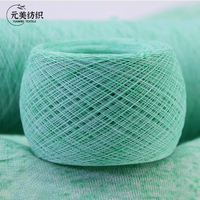 1/48S 18%Linen 32%Nanometer Silk 50%Recycle Polyester Knitted Sweater Yarn Factory Supplies Various Blended Fancy Yarns in Stock