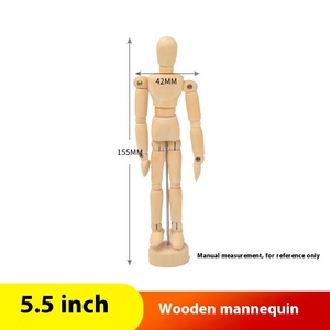 Modello umano articolato modello schizzo con giunti mobili <span class=keywords><strong>per</strong></span> arte e Manga artigianato in legno ornamento <span class=keywords><strong>da</strong></span> scrivania Art Supply - Product Image 6