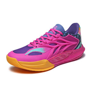 Chaussures de basket-ball professionnelles pour hommes, baskets légères et respirantes en maille, baskets athlétiques à tige basse, chaussures de sport antidérapantes pour l'extérieur - Product Image 5