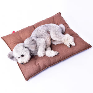 Honden- en kattenhuis & -bed van dik pluche, modern design, rechthoekig, geschikt voor alle seizoenen - Product Image 2