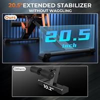 Banc de musculation pliable personnalisé pour la maison, équipement de fitness, haltères, banc d'exercice réglable 900LBS pour sit-ups, en vente