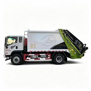 Camion à ordures compacteur à chargement arrière SINOTRUK Wangpai 8m3 durable pour la gestion des déchets urbains - Product Image 1