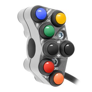 Interruttore Manubrio Sinistro per Triumph Street Triple 765 R (Titanio) - Product Image 3