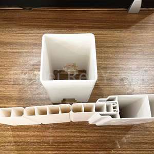 รั้วพีวีซีสีขาวแบบแฮมป์ตันส์ ขนาด 6 ฟุต สำหรับตกแต่งสวนหลังบ้าน - Product Image 3