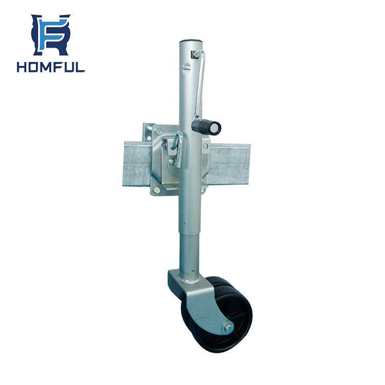 HOMFUL carbon steel yacht trailer boat jack bearing 2000LBS portable car lift jack