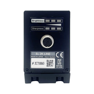 Caméra de numérisation linéaire KEYENCE XG-HL02M 2K, capteur CMOS série XG, numérisation haute vitesse 8x, inspection industrielle par vision, 24VDC - Product Image 3