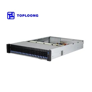 Custom 2u 25 Bay 2,5 inch Hot Swap Drives 19 pulgadas Rack Mount Storage Nas Server Case Chasis