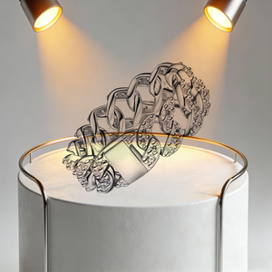 Anillo de Plata de Ley 925 con Corazón y Flor, Tallas 6, 7, 8, 9, en Rojo, Azul, Rosa y Verde, Anillos para Mujer, Joyería Fina, Regalos para Mamá - Product Image 6