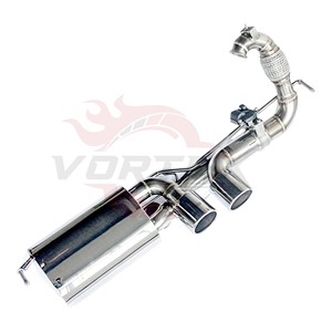 Escape de acero inoxidable Vortex para Smart W453 Fortwo Forfour 1.0 0.9T Valvetronic Catback con puntas dobles centrales Rumble - Product Image 4
