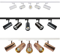 RONSE 220 Volt LED Cob Plafond Salon Système d'éclairage sur rail Couleur réglable Hôtel CRi95 Track Light