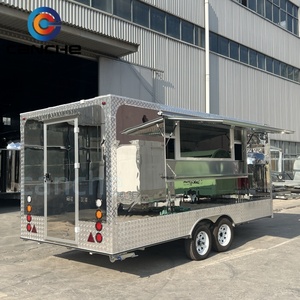 Camión de comida a la venta/Australia Standard Street Fast Mobile Food Cart Truck con equipo de cocina - Product Image 2