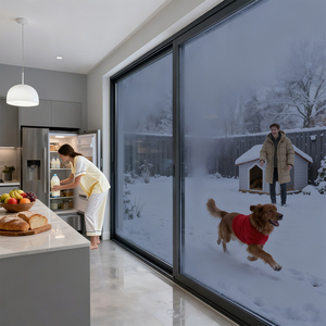 Films décoratifs pour fenêtres de bâtiments et de maisons, isolation thermique hivernale, blocage des UV, confidentialité, miroir unidirectionnel, contrôle de la température - Product Image 1