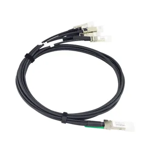 Yunvo 40G QSFP + a 4x10G SFP + DAC 3m 40Gb DAC Breakout Cable compatibile QSFP-4x10G-C3M AA1404035-E6 CPAC-TR-40SPLIT-QSFPSR-3M