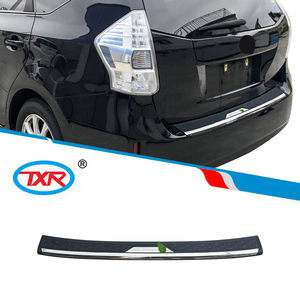 Pare-chocs arrière Step Guard Véhicule Injection Noir Avec Design En Acier Inoxydable TXR Pièces Extérieures pour Toyota <span class=keywords><strong>prius</strong></span> <span class=keywords><strong>Zvw40</strong></span> 41 2012- - Product Image 6