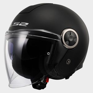 Casco Jet Ls2 Of620 Classy Nero in Policarbonato per Moto - Product Image 1