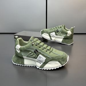 Zapatillas Deportivas Modernas para Hombre, Estilo Retro, de Gamuza y Malla, con Suela Resistente para Actividades al Aire Libre - Product Image 1