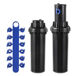 Aspersor <span class=keywords><strong>de</strong></span> impacto emergente para <span class=keywords><strong>riego</strong></span> <span class=keywords><strong>de</strong></span> césped, 360 engranajes rotativos para agricultura, jardín, lluvia, pájaro, rociador subterráneo oculto - Product Image 6