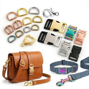 Accessoires de luxe personnalisés pour la fabrication de sacs : boutons-pression, fermoirs mousquetons, pièces spéciales, boucles métalliques, crochets pour sacs à main et pochettes. - Product Image 6