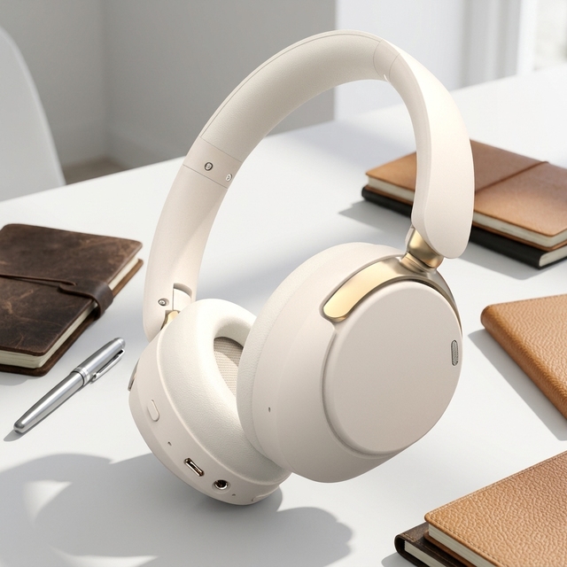 Premium 228g S5 Hybrid ANC 5.4 Wireless Dynamic Over Ear Headphones Active Noise Cancelling for Sports Travel HiFi Stereo Sound
