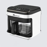Friteuse à air AnboLife 1200W 40°C à 200°C Écran tactile Tiroir en verre 5,5L pour la maison