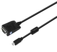 Cable Convertidor USB Tipo-C a RS-232 DB9 con Núcleo de Cobre Puro para Impresora de Computadora y Escáner de Código de Barras