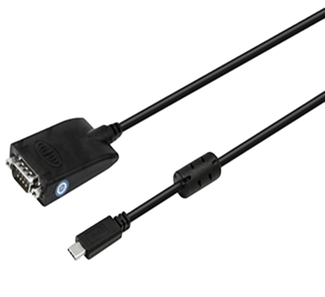 USB Type-C to RS-232 DB9pin Converter Cable with Pure Copper Core for Computer Printer & Barcode Scanner