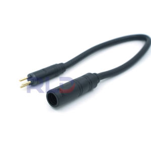 방수 모터 와이어 커넥터 3 + 6 핀 3 코어 IP66 전원 황동 남성 여성 커넥터 10A - Product Image 2