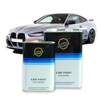 Revêtement liquide acrylique brillant anti-jaunissement, vernis pour peinture automobile, couche transparente 2K avec application par pulvérisation