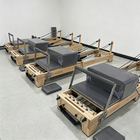 Machine de Pilates Reformer en chêne, multifonctionnelle, prix usine, pour studio commercial, centre de bien-être et de yoga professionnel