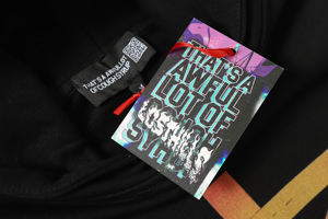 เสื้อฮู้ดดี้ผู้ชายแบรนด์ Alphabet สไตล์ลำลองหลวมๆ ผ้าฝ้ายคุณภาพสูง 100% ลายพิมพ์ตัวอักษร  ขายส่งจำนวนมาก - Product Image 6