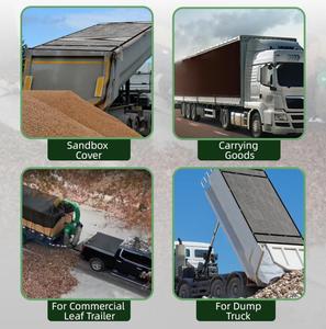 Meilleures bâches à mailles <span class=keywords><strong>pour</strong></span> camions à benne basculante | Asphalte, gravier, sable et débris - Product Image 6