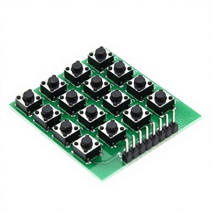 Eparthub แผงแป้นเมทริกซ์4x4, แผงวงจรปุ่มกด16ปุ่มโมดูลสวิตช์แบบจุ่มสำหรับการควบคุมหุ่นยนต์ ESP32 STM32 <span class=keywords><strong>Arduino</strong></span> - Product Image 4