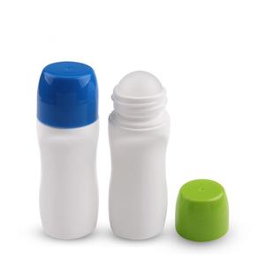 Manufacturers wholesale 40ml white round roll-on ball PP plastic bottle