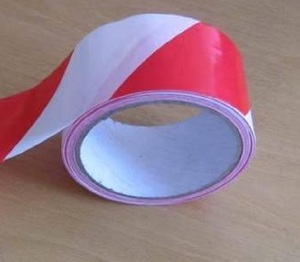 เทปเตือนกั้น PE <span class=keywords><strong>แถบ</strong></span>สีแดงและสีขาววัสดุใหม่สำหรับถนนและ<span class=keywords><strong>ตำรวจ</strong></span> - Product Image 6