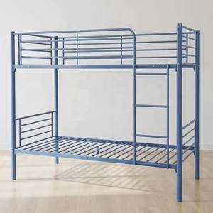 <span class=keywords><strong>Lit</strong></span> superposé moderne en métal bleu pour adultes et enfants, cadre en acier durable avec revêtement en poudre, <span class=keywords><strong>lit</strong></span> de dortoir gain de place - Product Image 5