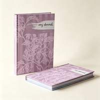 Carnet de notes professionnel haut de gamme avec logo personnalisé, couverture rigide dorée, écologique, imperméable, pour le bureau et l'école
