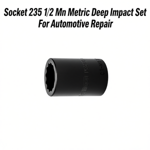 <b>Socket</b> 235 1/2 Mn Metric Deep <b>Impact</b> <b>Socket</b> For Automotive Repair - Product Image 2
