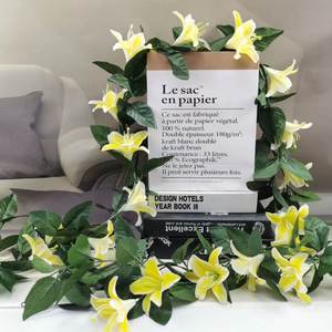 Ornamenti per la decorazione della casa di vite di giglio fiori di seta matrimonio bellissimi fiori artificiali di finitura <span class=keywords><strong>Chen</strong></span> - Product Image 3