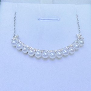 Collar de Plata de Ley S925 de Alta Gama, Estilo Retro Francés, Nuevo, con Cuentas Multicolores y Perlas Redondas de Agua Dulce Aurora - Product Image 2