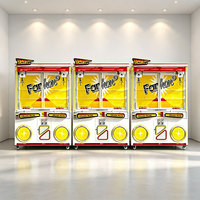 Pince à date personnalisée rose Spin N Drop pour centre commercial, centre de jeux, machine de jeu, machine à griffes, distributeur de poupées